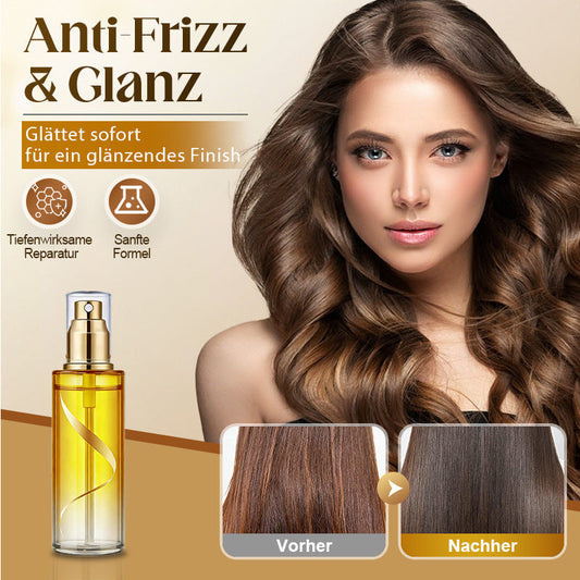 💁‍♀️✨ Olie- en serumspray voor krullend haar – lichtgewicht 3-in-1 verzorging met glans, pluiscontrole en langdurige kruldefinitie, zonder zware restjes! ✨💆‍♀️