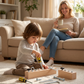 Houten Montessori Schroefbord met Schroevendraaier