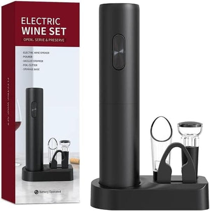 🍷50% KORTING! 🤹 Set van elektrische flesopeners