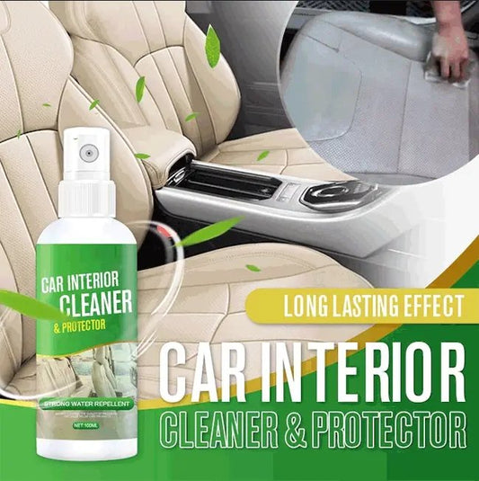 ✨ 1 FLES, ALLES SCHOON! 🚗🧽 Auto Interieur Reiniger & Beschermer | 5x Krachtiger Nu met 50% Korting! ⏳