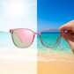 ☀️ Zomeruitverkoop – 50% KORTING! 🕶️ Dames Zonnebril met Oversized Gepolariseerde Glazen