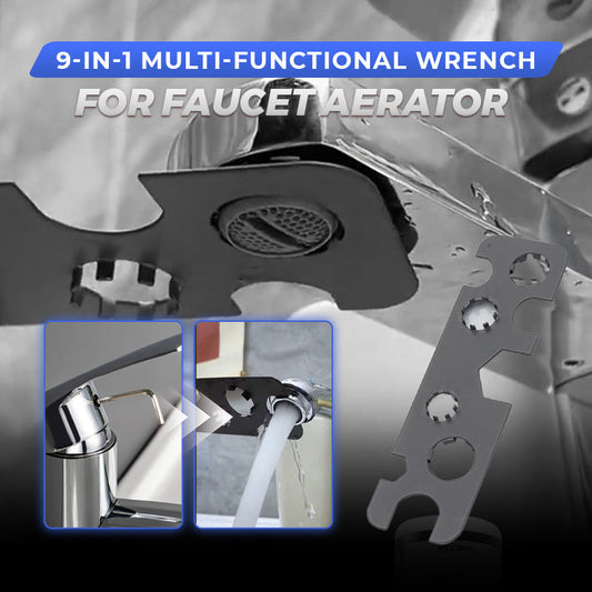 9-in-1 Multifunctionele Kraansleutel voor Perlator