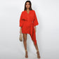 Women's V-Neck Wrap Dress – Tijdloze Elegantie voor Elke Gelegenheid