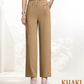 Perfect vallende stretchbroek met hoge taille