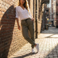 Joggingbroek met meerdere zakken voor dames