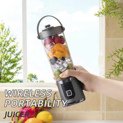 🌀【Tijdelijke aanbieding – 50% korting】🥤 Draadloze smoothiemaker – 10 messen, USB-C, 600 ml – perfecte smoothies & shakes – overal & direct! ⚡