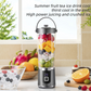 🌀【Tijdelijke aanbieding – 50% korting】🥤 Draadloze smoothiemaker – 10 messen, USB-C, 600 ml – perfecte smoothies & shakes – overal & direct! ⚡