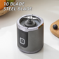 🌀【Tijdelijke aanbieding – 50% korting】🥤 Draadloze smoothiemaker – 10 messen, USB-C, 600 ml – perfecte smoothies & shakes – overal & direct! ⚡