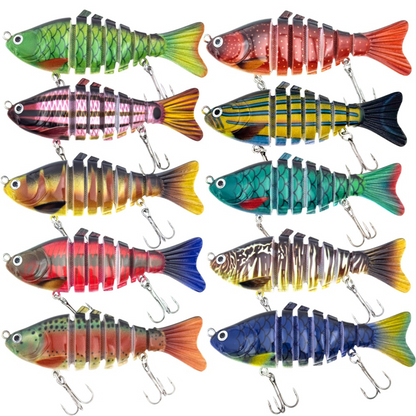 🎣 50% KORTING! 🐟 Multi-gesegmenteerd bionisch zwemmend kunstaas