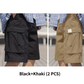 Heren Casual Cargo Shorts met Elastische Taill