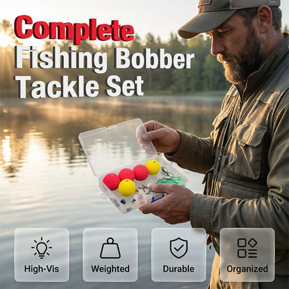 Complete montageset met dobber en lood
