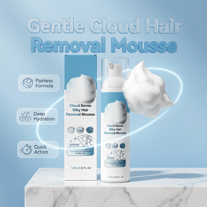 ⏰ Flash Sale! 50% Korting ⏰ Cloud Sense Zijdezachte Ontharingsmousse