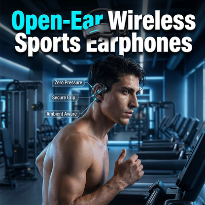 Open-ear botgeleidings-oortelefoon voor gaming