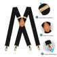 📢📢49% KORTING!! ⏰ Heren X-Back bretels met haakclips
