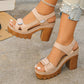 🎁2026 Nieuw binnen 50% KORTING💥Dames zomersandalen met plateau en één band