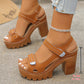 🎁2026 Nieuw binnen 50% KORTING💥Dames zomersandalen met plateau en één band