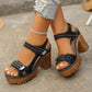 🎁2026 Nieuw binnen 50% KORTING💥Dames zomersandalen met plateau en één band