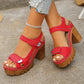 🎁2026 Nieuw binnen 50% KORTING💥Dames zomersandalen met plateau en één band