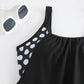 Dames Tweedelig Polkadot Zwempak
