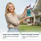 Reinigingsspray voor mos en algen op diverse dakoppervlakken