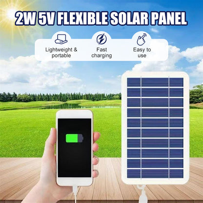 Flexibel zonnepaneel van 2W 5V