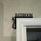 Bloemige Badkamer Topper Bor