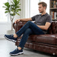Heren ademende instap wandelschoenen