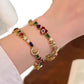🌠 Hemelse Charms Armband — Zon, Maan & Kristallen | Elegant & Verfijnd ✨ -50% KORTING VANDAAG 🔥