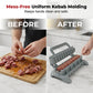 Effortloze BBQ Kebab Maker Spies-Tool
