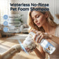 Waterloze, niet-uitspoelbare Schuimshampoo voor Huisdieren