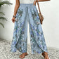 🌸Tijdelijke korting Bloemenprint wijde broek Ademend & comfortabel voor zomer