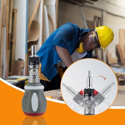 Veelzijdige 8-in-1 set magnetische schroefbits met ratelmechanisme