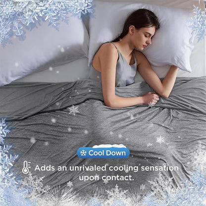 🏆LAATSTE DAG – 50% KORTING!!💕 Slim Koeldeken ❄️ Lichtgewicht • Ademend • Perfect voor Warme Slapers & Nachtelijk Zweten 😴
