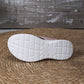 Ademende plateau-sandalen van gebreid materiaal voor dames