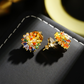 ✨ TIJDELIJKE AANBIEDING 50% KORTING! ✨ Kleurrijke vuurwerk-oorknopjes – Cubic Zirconia, 18K verguld, feestelijk 🎆