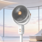 🌀 50% KORTING 🔋 Draadloze Uitschuifbare Ventilator met Afstandsbediening – Oplaadbaar & Fluisterstil – Verstelbare Hoogte, 3 Snelheden – Perfect voor Thuis, op Kantoor of tijdens het Kamperen ❄️