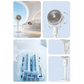 🌀 50% KORTING 🔋 Draadloze Uitschuifbare Ventilator met Afstandsbediening – Oplaadbaar & Fluisterstil – Verstelbare Hoogte, 3 Snelheden – Perfect voor Thuis, op Kantoor of tijdens het Kamperen ❄️