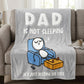 Zachte Pluche Deken voor Papa 🧸