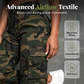 Dames camouflage cargo joggerbroek