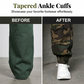 Dames camouflage cargo joggerbroek