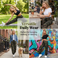 Dames camouflage cargo joggerbroek