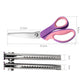 ✂️🔥 50% KORTING! Knip élke stof zonder rafelen – zigzag in één beweging. Dé schaar die naaisters, knutselaars én hobbykoks in heel Europa gebruiken! NL