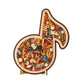 🎵 Houten Muziek Puzzel – Ontspanning, Plezier & Creatief Denken ✨