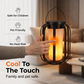 ☀️ Zonnelantaarn op zonne-energie met flikkerende vlam – waterdicht en automatisch – realistisch, warm licht, perfect voor terrassen, tuinen of tuinpaden – geen bedrading nodig 🌙