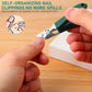 Knipmes met brede opening – ingebouwde nagelopvang – ergonomisch ontwerp – knipt teennagels zonder te bukken – 50% KORTING 🦶✂️