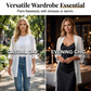 ⏰TIJDELIJKE AANBIEDING✨ Elegant dun vest zonder volume voor kantoor & avonduitjes