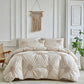 🛏️ 50% KORTING! ☁️ Elegante Dekbedovertrekset met Plissé Plooien