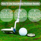 ⛳Precisie golf green-reading waterpas en balmarker.
