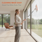 🧹 Handsfree platte mop met handig clipsysteem