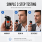 🔥 Alcoholtester Voor Auto – Snelle Meting, Zeer Gevoelige Sensor & Compact Formaat Voor Onderweg 🚗